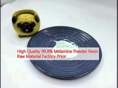 High Quality 99.8% Melamine Powder Resin Raw Material Factory Price