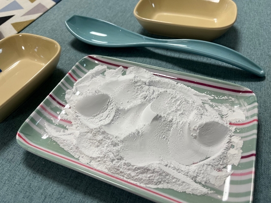White Melamine Raw Material Dinnerware Melamine Glazing Powder