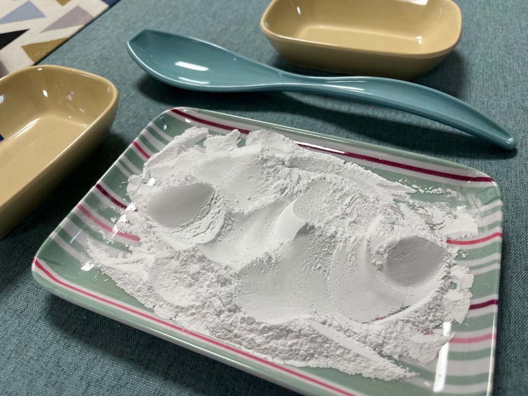 White Melamine Raw Material Dinnerware Melamine Glazing Powder