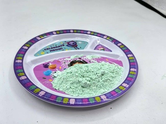 White LG110 LG220 LG250 Glazing Powder Use For Melamine Tableware Shinning