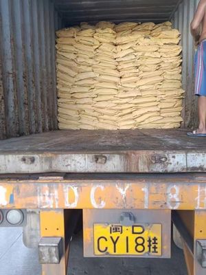 700-1000kg/M3 Pure Melamine Powder C3H6N6 25kg/Bag Package