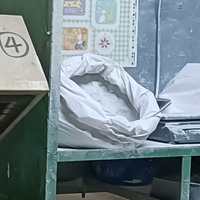 White Crystal Melamine Glazing Powder Chemical Grade For Imitation Porcelain