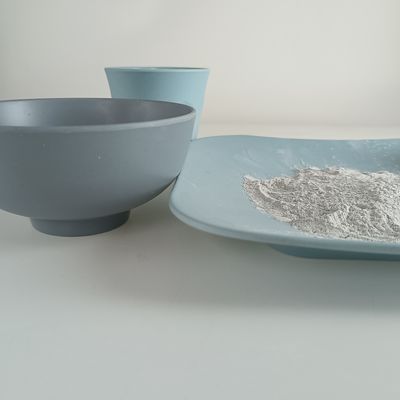 C3H6N6 Melamine Glazing Powder 1.661 Density 99.8% Purity Food Touch Safe