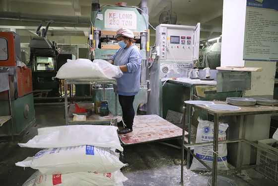 Tableware Making Melamine Moulding Powder Formaldehyde Compound  Non Toxic