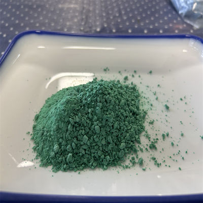 Pure Non Toxic Melamine Powder Green Appearance For Normal Temperatures And Pressures