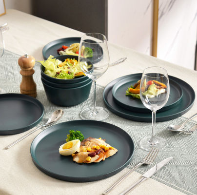 Dishes Plates And Bowls Melamine Garden Tableware Non Breakable