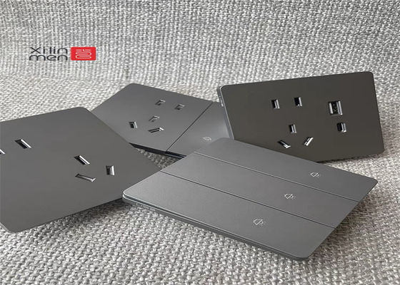 100% Melamine 99.8 Wash Basin Washstand Switch Panel Scratch Resistant