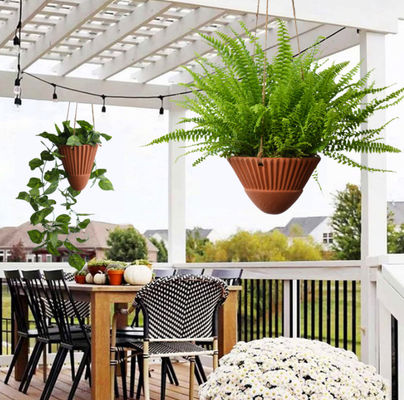 Hanging Planters for Indoor Plants,Terracotta Hanging Planter,Ceramic Hanging Plant Pots,Hanging Basket,Hanging Planters