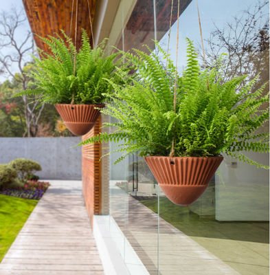 Hanging Planters for Indoor Plants,Terracotta Hanging Planter,Ceramic Hanging Plant Pots,Hanging Basket,Hanging Planters