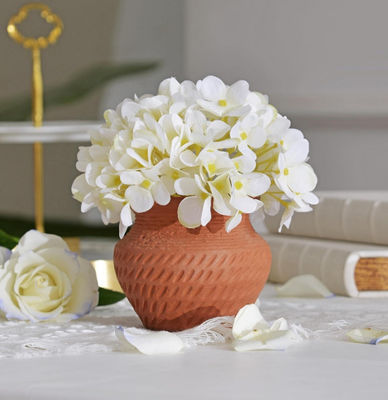 No Microwave Safe Rustic Ceramic Vase Lead Free