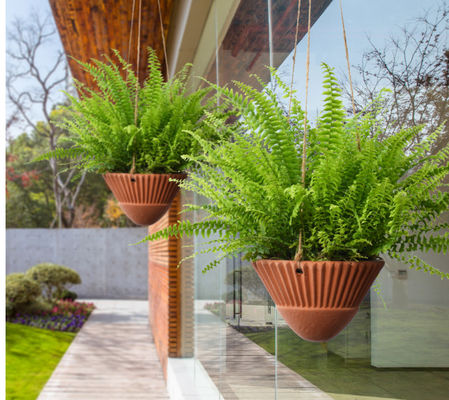 Hanging Rustic Pottery Vases Break Resistant