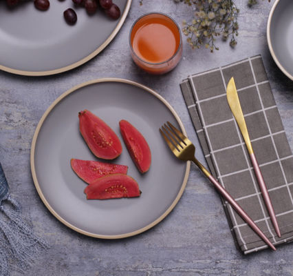 Gufaith 4 Melamine Dinnerware Set Plates And Bowls 12 Pcs