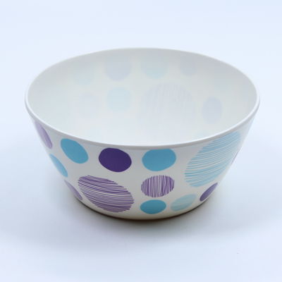 FDA Blue Melamine Dinnerware Sets With Mixing Bowl