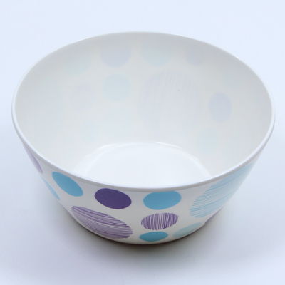 FDA Blue Melamine Dinnerware Sets With Mixing Bowl