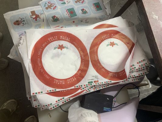 Customized Melamine Decal Paper For Different Shape Tableware