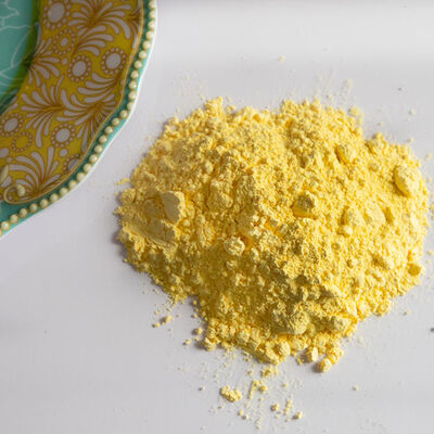 SHUANGYAN Yellow Urea Formaldehyde Compound Powder  100% Melamine Applied to Plates 20KGS/Kraft Paper Bag