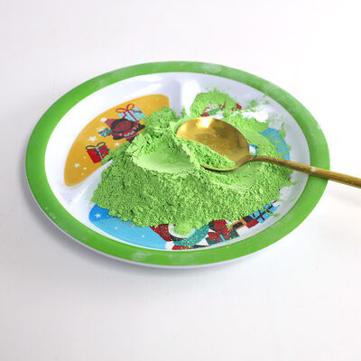 GUFAITH Green Melmaine Moulding Compound Powder Good Stable Easy Forming Melamine Formaldehyde Powder Amino Resin Raw Material Food Grade High Purity Diningware Trays Spoons