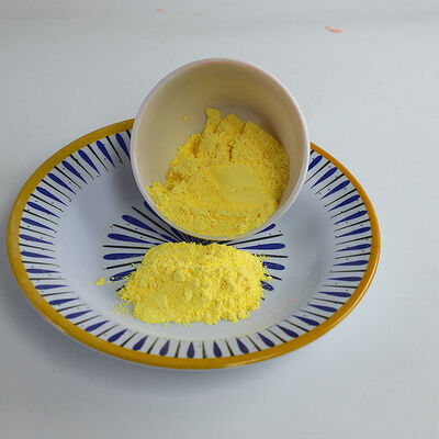 SONYEE Yellow 100%  Melamine 25kg Raw Material Suitable for Shining Tableware Manufacturing and Consistent Melamine Raw Material Supply